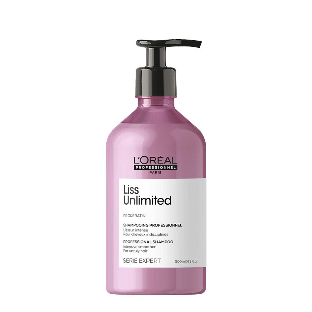L'Oréal Professionnel Paris Serie Expert Liss Unlimited Shampoo 500ml - shampoo per capelli crespi