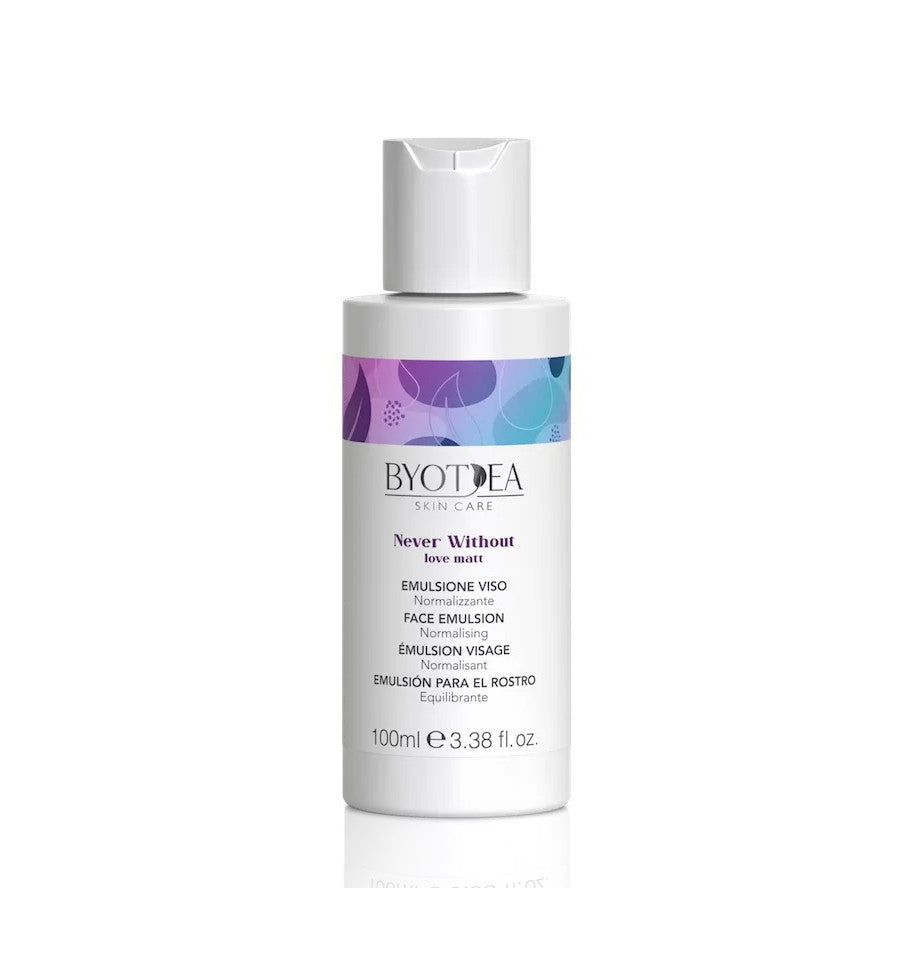 BYOTEA SKIN CARE NEVER WITHOUT LOVE MATT EMULSIONE VISO NORMALIZZANTE 100ML