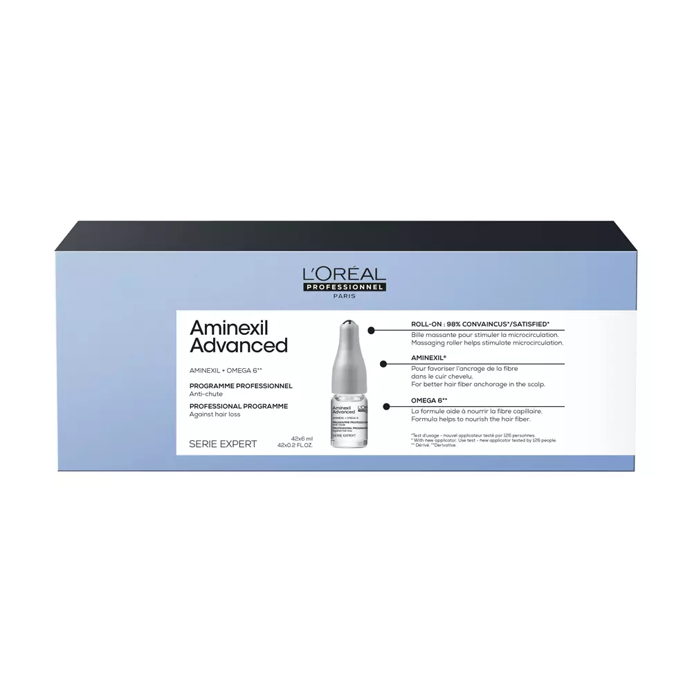 L'ORÉAL PROFESSIONNEL SERIE EXPERT SCALP AMINEXIL ADVANCED AMINEXIL + OMEGA 6 -10 FIALE DA 6ML
