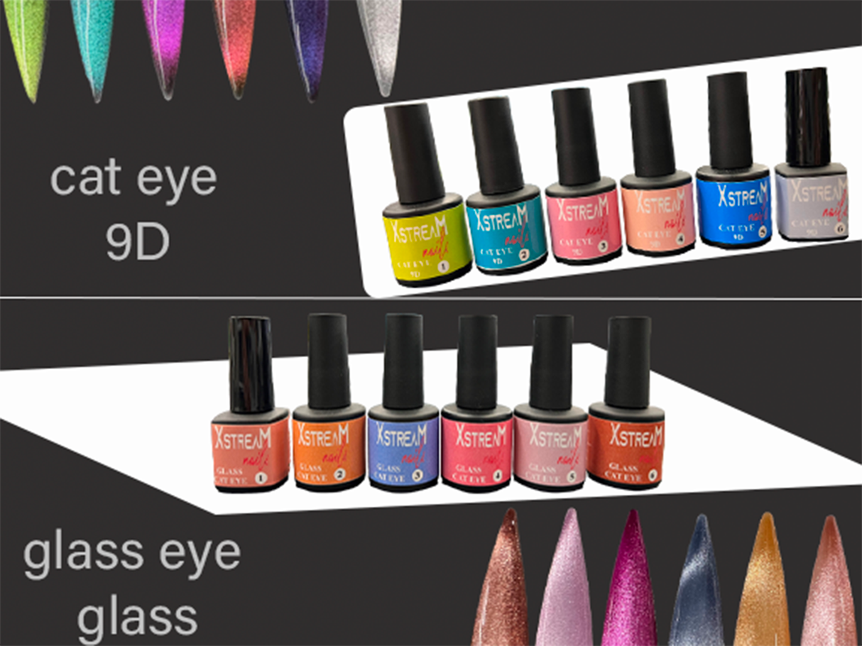 Smalto Semipermanente XtreaM cat eye 9D/glass eye 7ml - Color+ srl