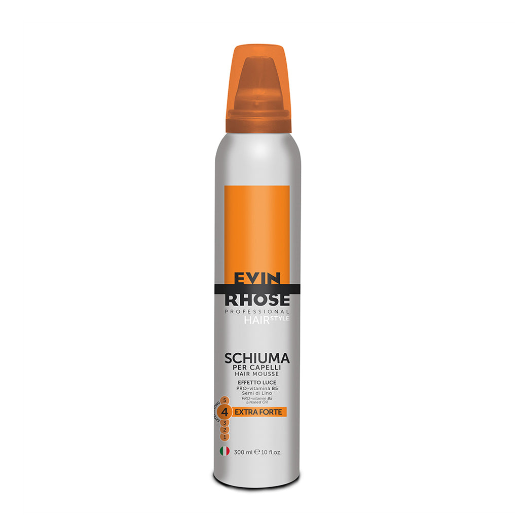 Mousse per capelli Extra Forte 300ml Evin Rhose