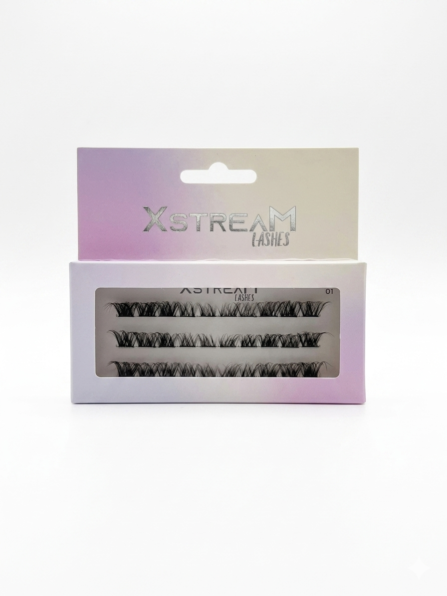 Ciglia a ciuffetti XstreaM Lashes 01
