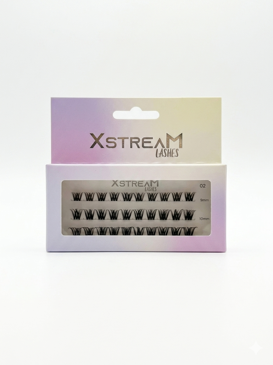 Ciglia a ciuffetti XstreaM Lashes 02