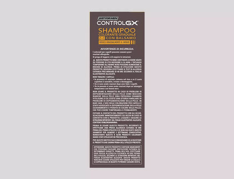 Shampoo Colorante Uomo 2-In-1 Con Balsamo Just For Men Control GX 118ml (Copia)