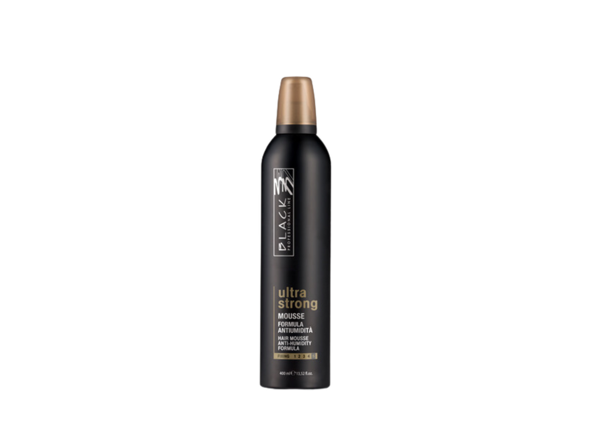 Ultra strong – Mousse formula anti-umidità Black 400ML