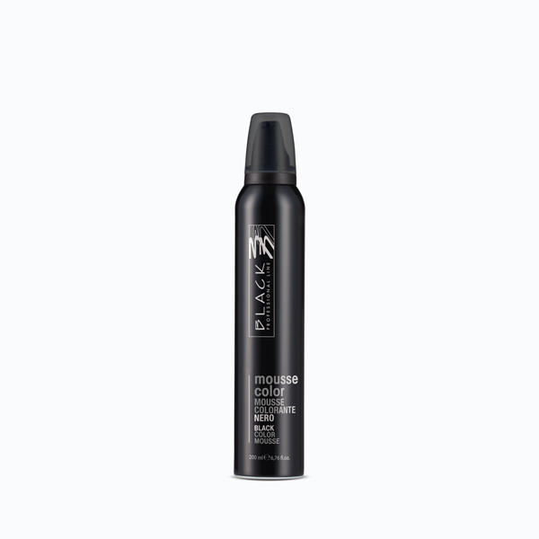 Mousse Color – Mousse colorante protettiva Black 200ML