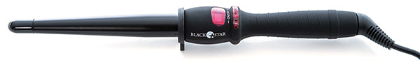 FERRO CONICO ARRICCIA CAPELLI DOMINO 32mm Black Star