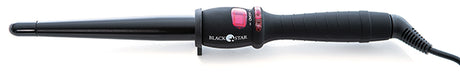 FERRO CONICO ARRICCIA CAPELLI DOMINO 32mm Black Star
