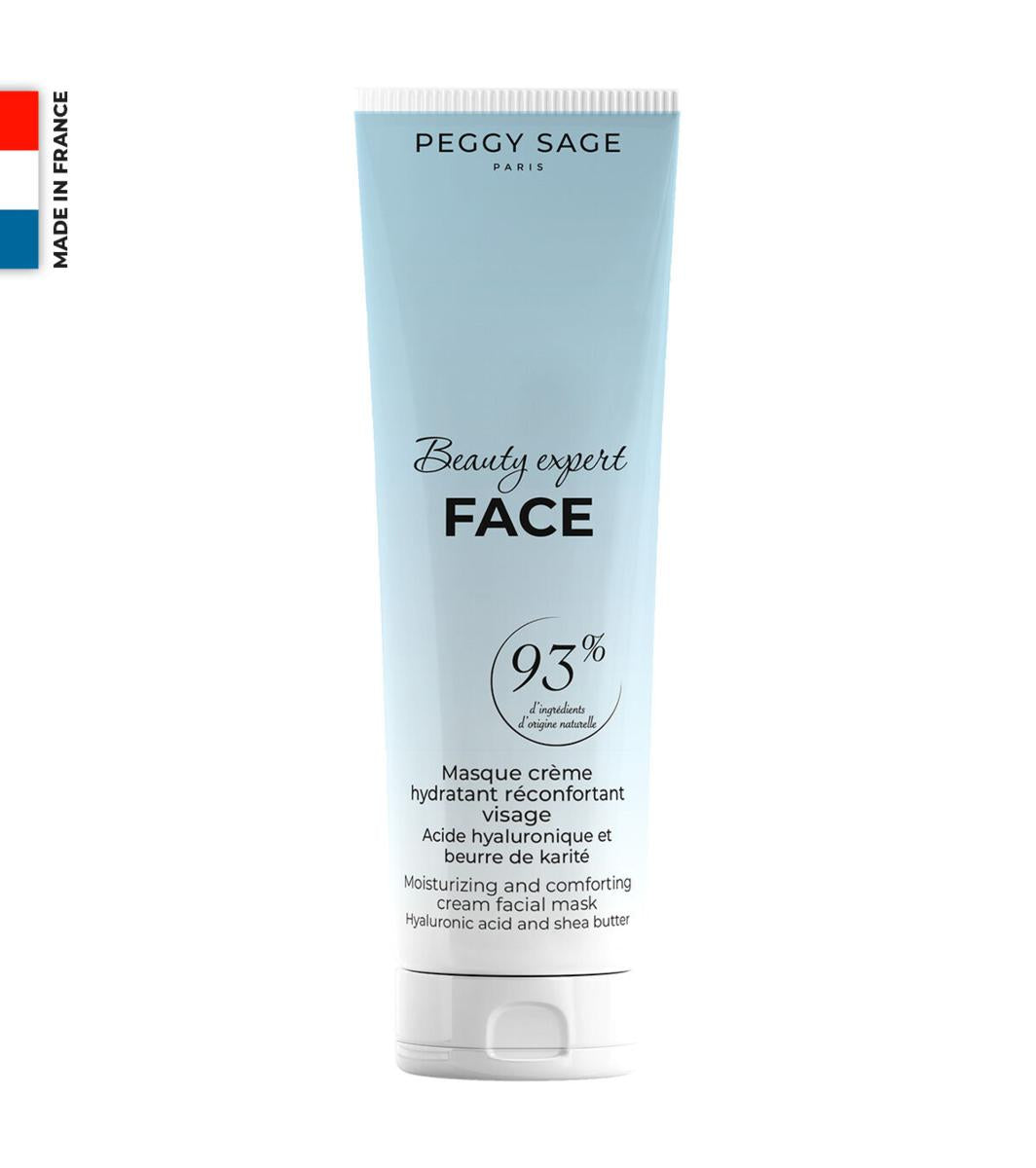 PEGGY SAGE BEAUTY EXPERT FACE BEAUTY EXPERT FACE maschera in Crema Viso Idratante Comforting - Acido Ialuronico e Burro di Karité 100ml (402630)