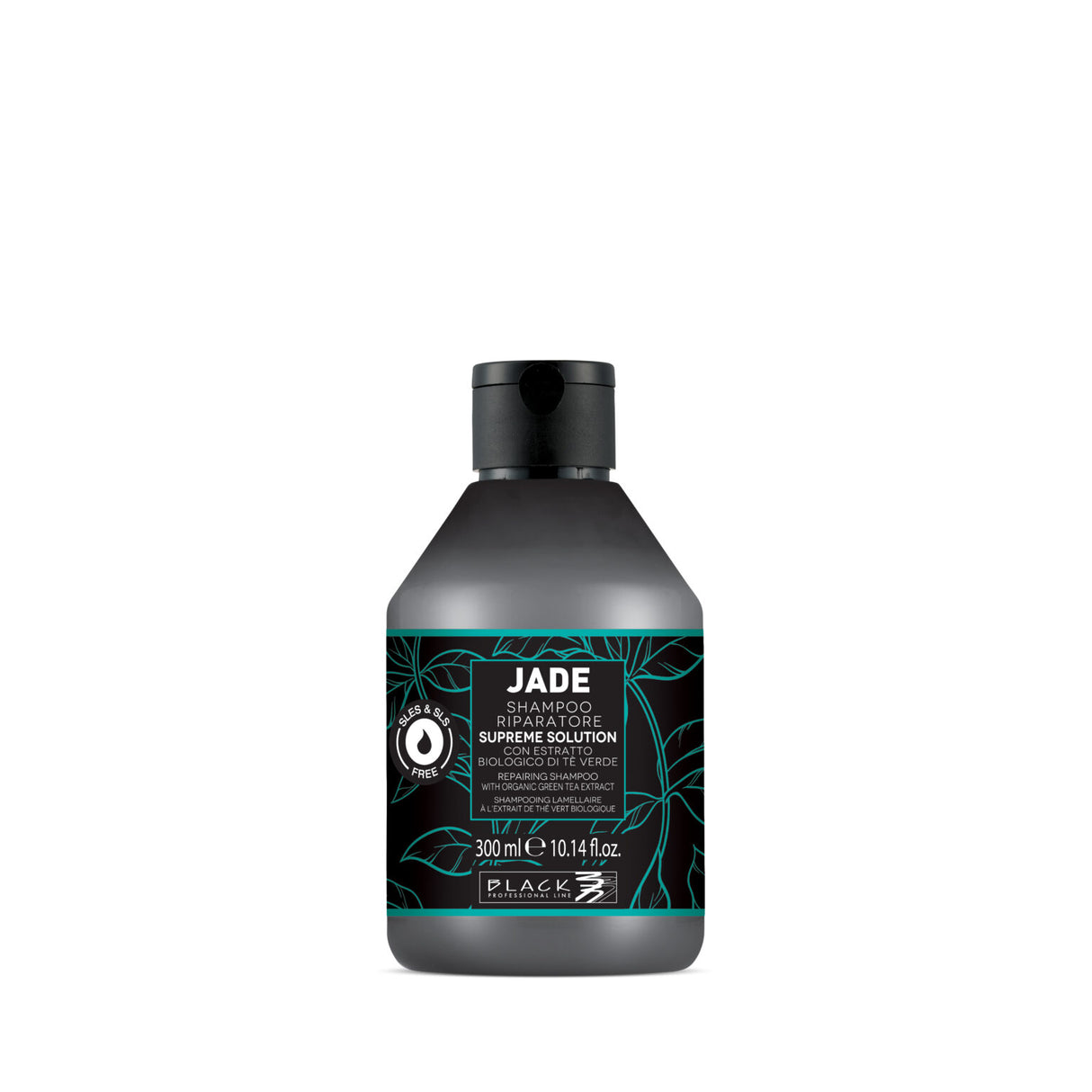 Jade – shampoo con estratto di tè verde biologico black 300ml