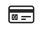simbolo della carta di credito di colore nero