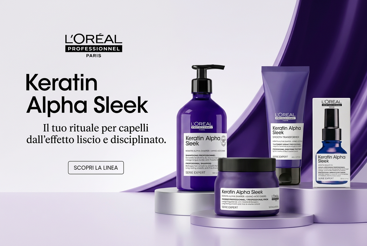 Slide L’Oréal Professionnel Keratin Alpha Sleek