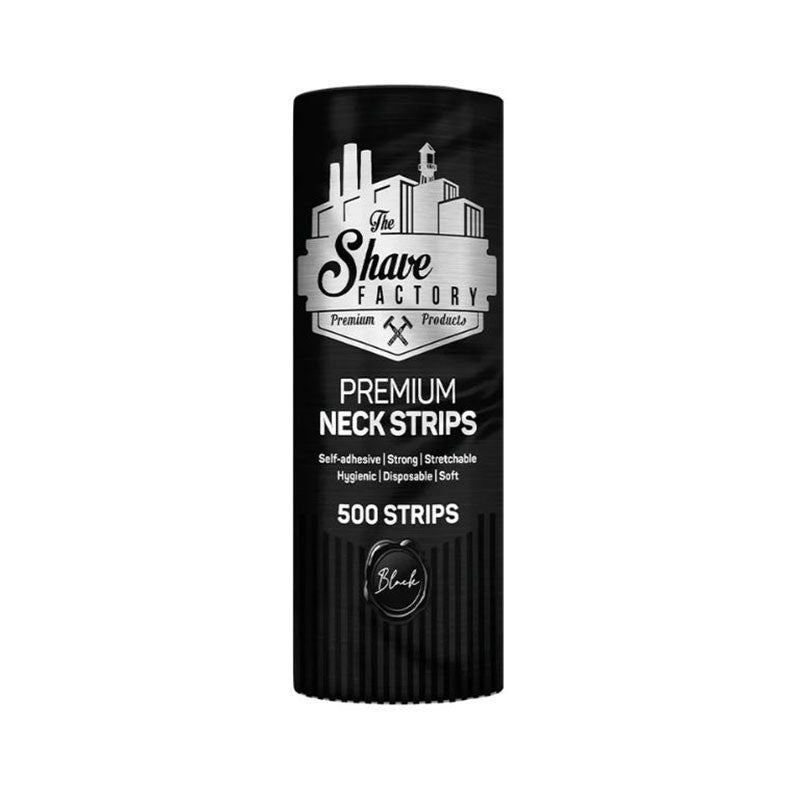 THE SHAVE FACTORY - Carta Collo Nera Professionale X500 PZ