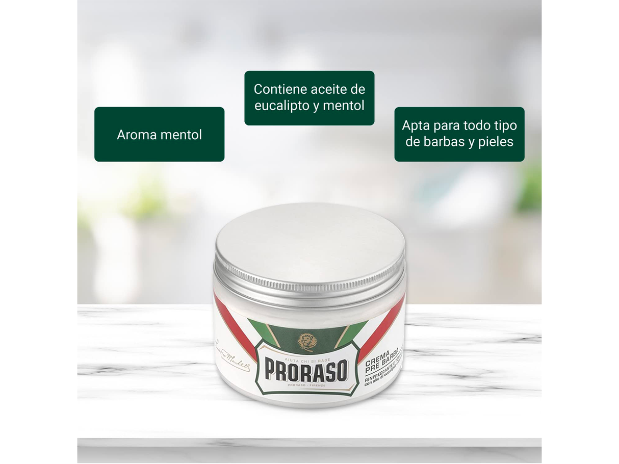 Crema Pre Barba Rinfrescante proraso 300ml - Color+ srl