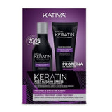 Kativa Keratin Post Smoothing Xpress Set 2x300ml) - Color+ srl