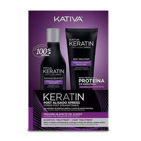 Kativa Keratin Post Smoothing Xpress Set 2x300ml) - Color+ srl
