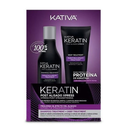 Kativa Keratin Post Smoothing Xpress Set 2x300ml) - Color+ srl