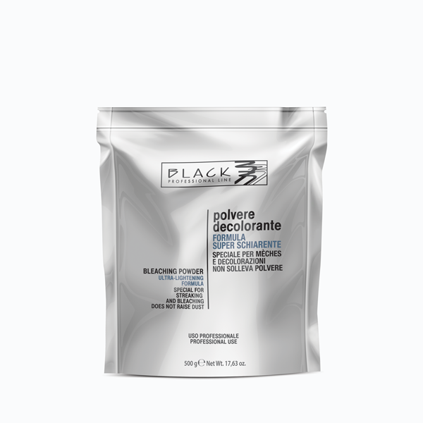 Polvere decolorante superschiarente Black 500gr - Color+ srl