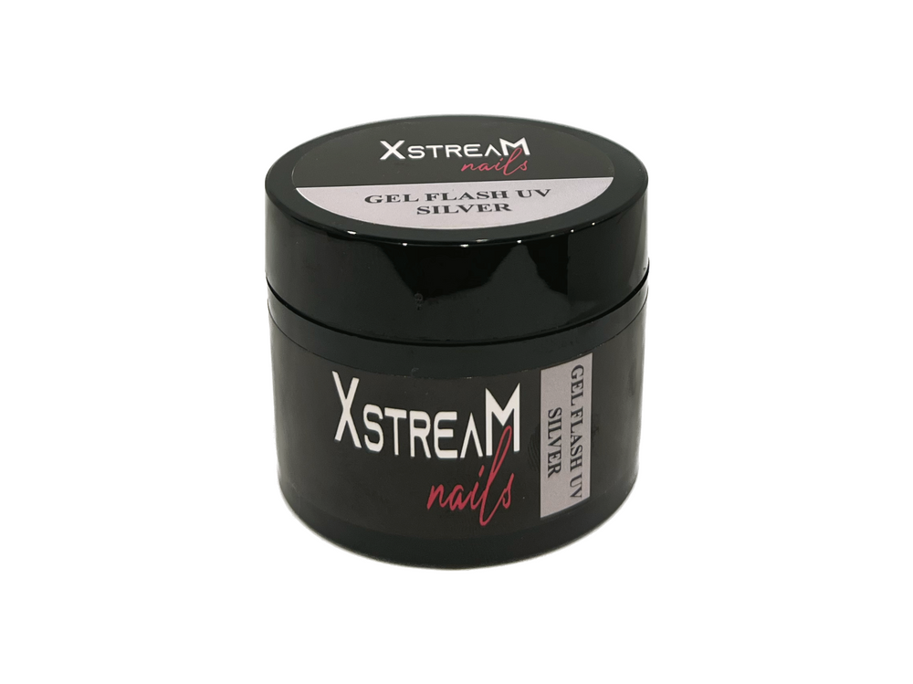 Gel flash uv silver xstream 50gr